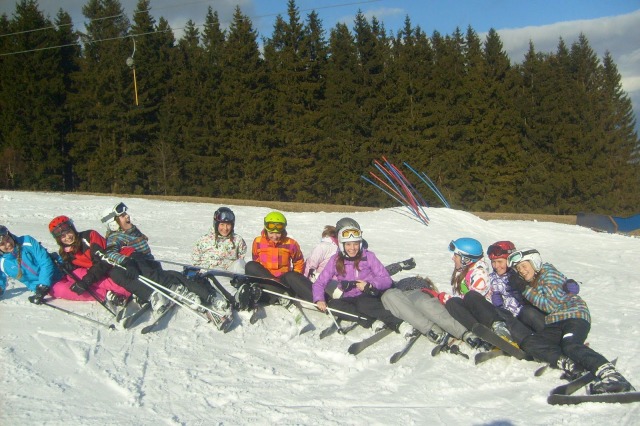 School ski course