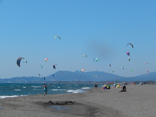 Kitesurf beach Ada Bojana
